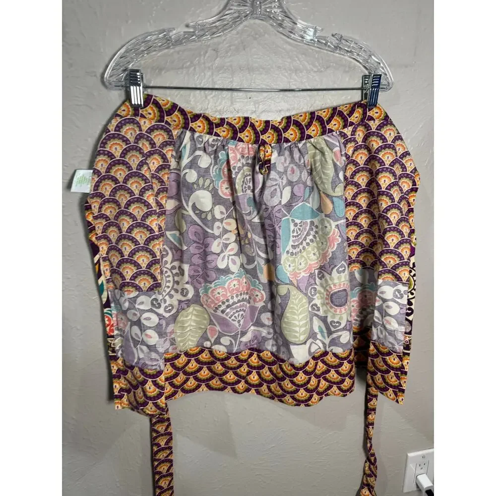 Vera Bradley What's Cooking Half Apron Plum Crazy